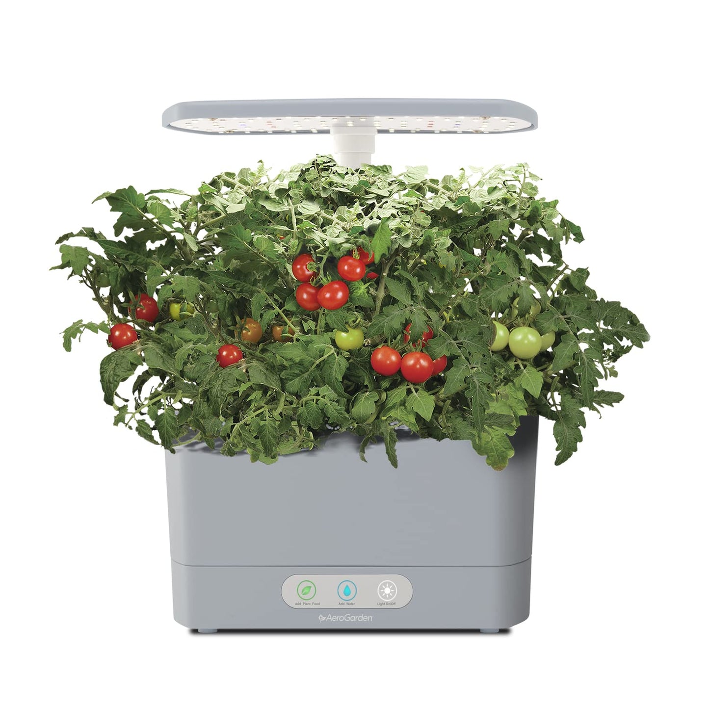 AeroGarden Harvest - Indoor Garden with LED Grow Light, Cool Gray