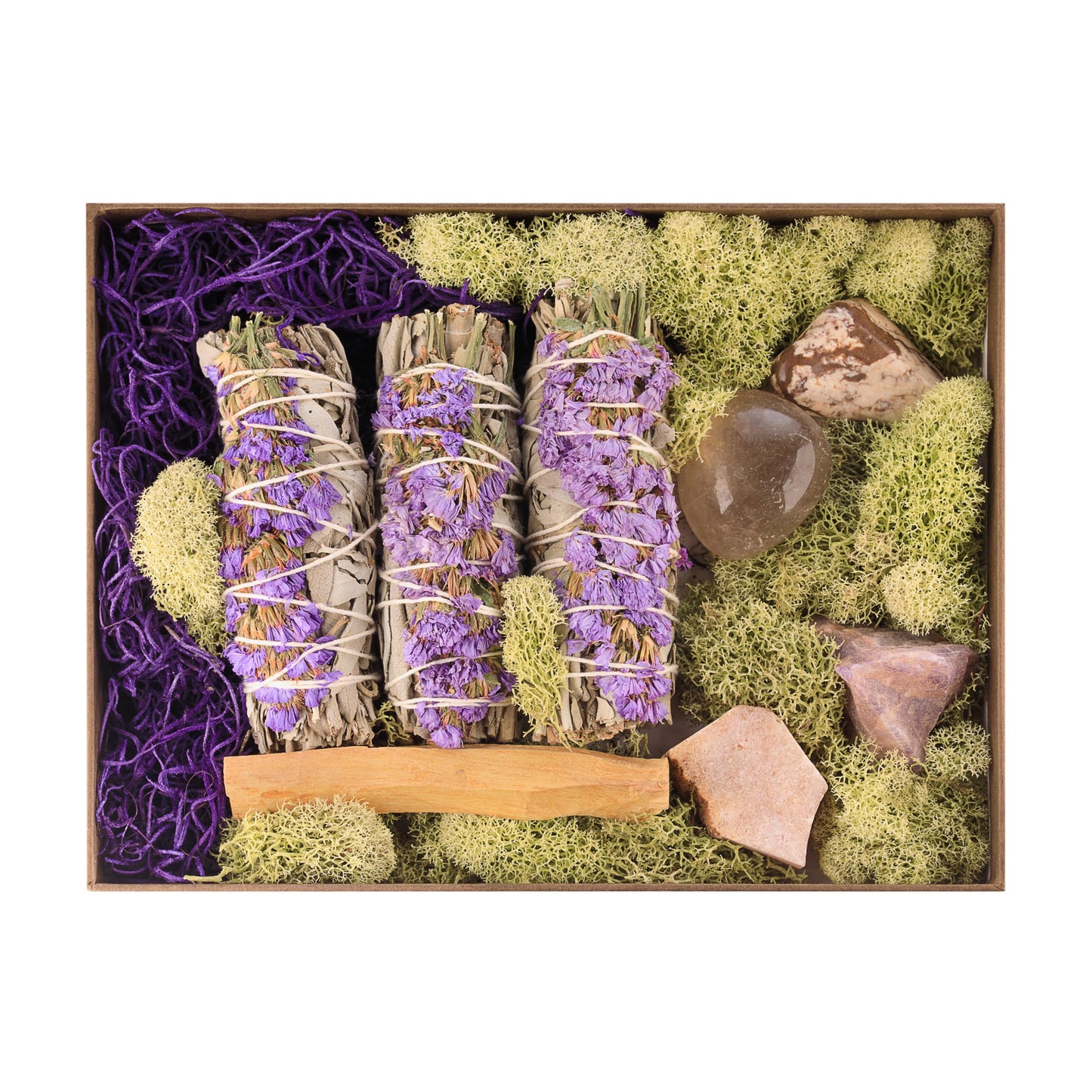 Love Box, Smudge Sticks, Crystals, Gift Box, Spiritual Blessing for Loved Ones (Spiritual Essence)