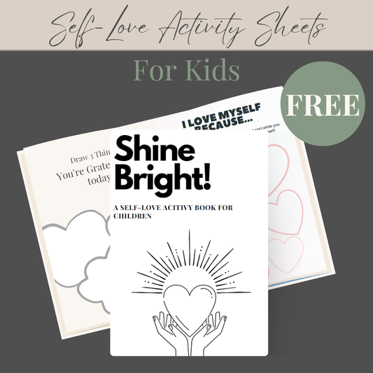 FREE Self-Love Activity Sheets for Kids